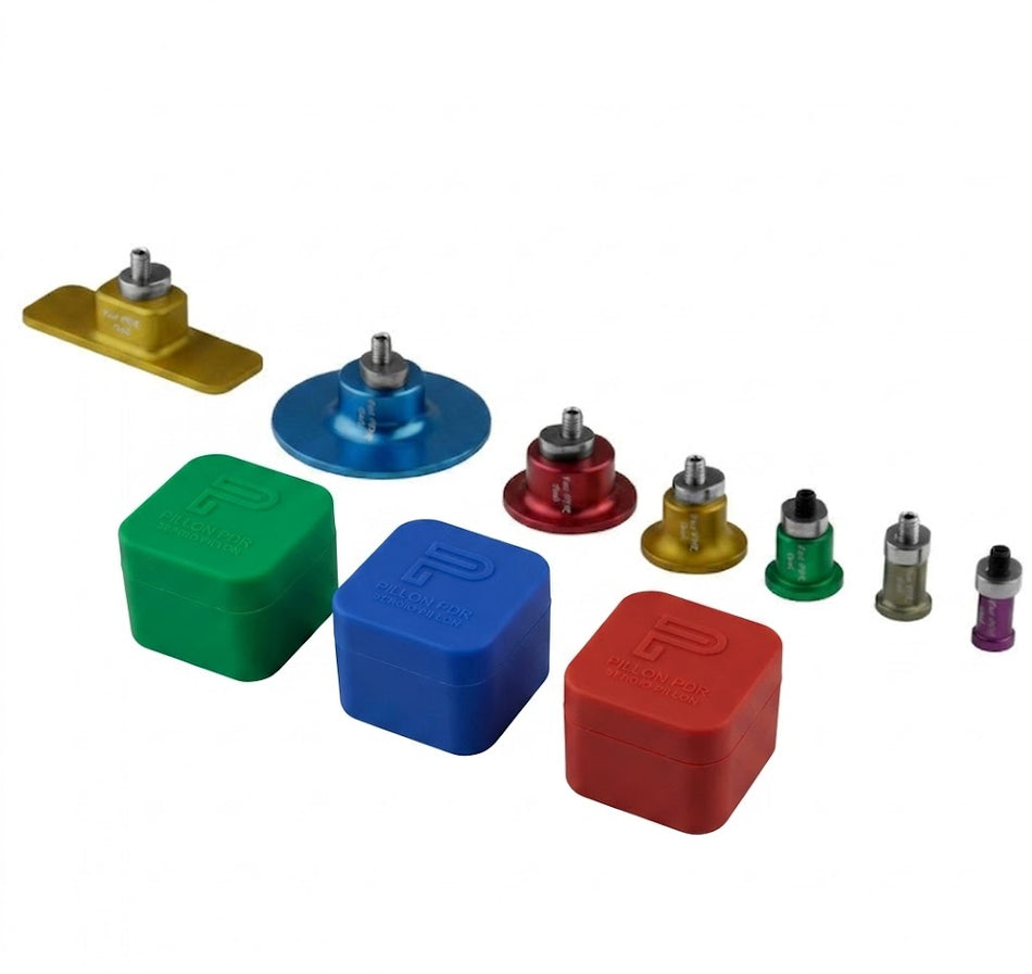 Cold Glue Set - 7 Aluminum Suction Cups and Glues