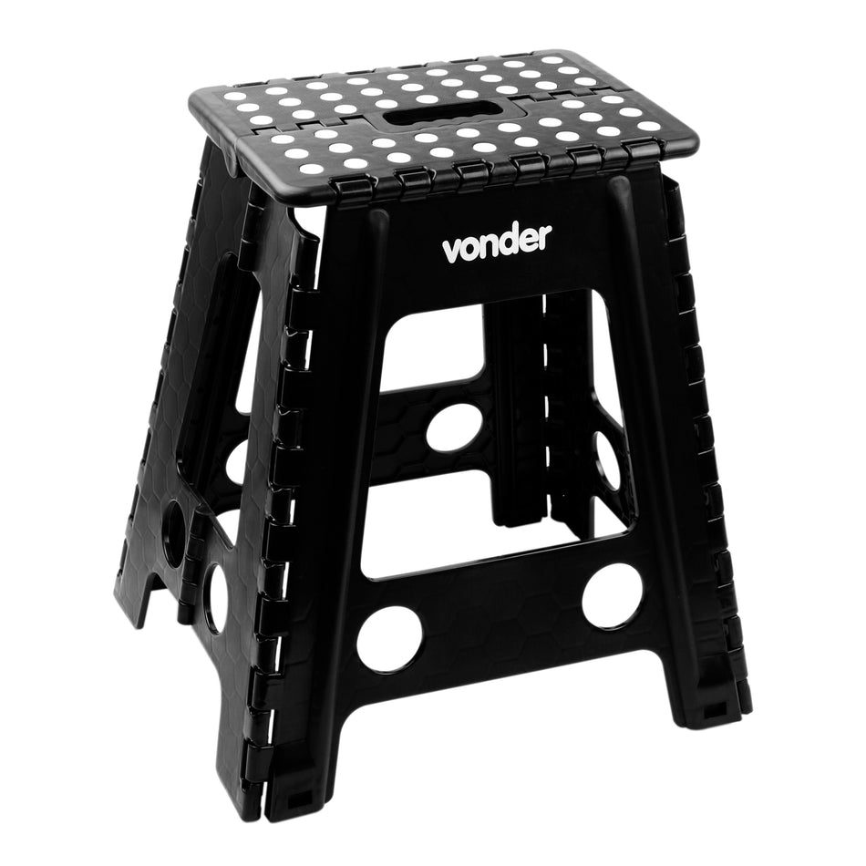 Banco dobrável grande Vonder - Preto