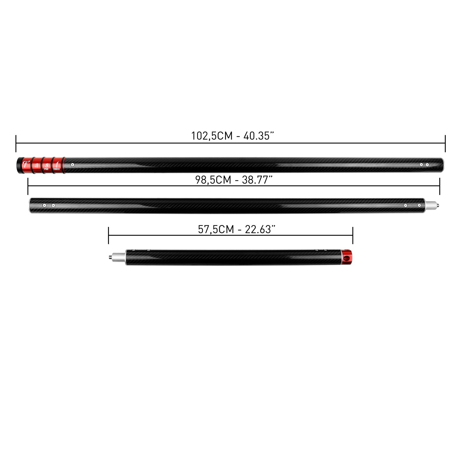Hail King Rod - Carbon Fiber Rod 2.50 Meters [ version 2.0 ] shipping in 30 days - Fast PDR Tools