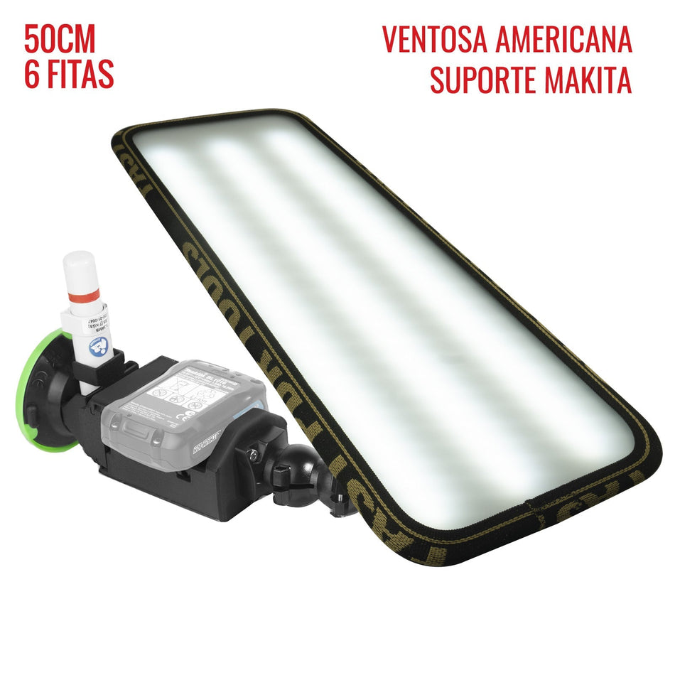 Hail PRO Light 2.0 (50cm) - Suction cup and 12V Makita adapter - Fast PDR Tools