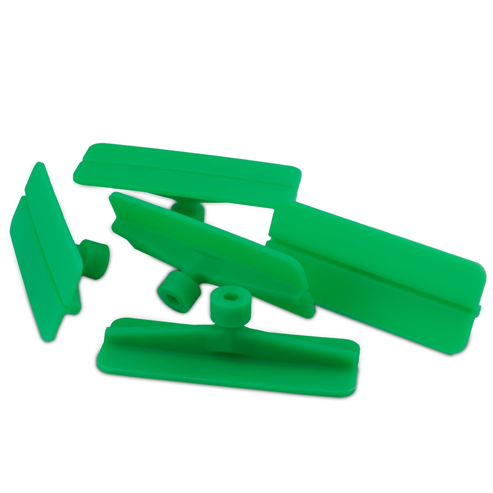 Set 05 Green Rectangular Tabs 80mm by LAKA - Fast PDR Tools