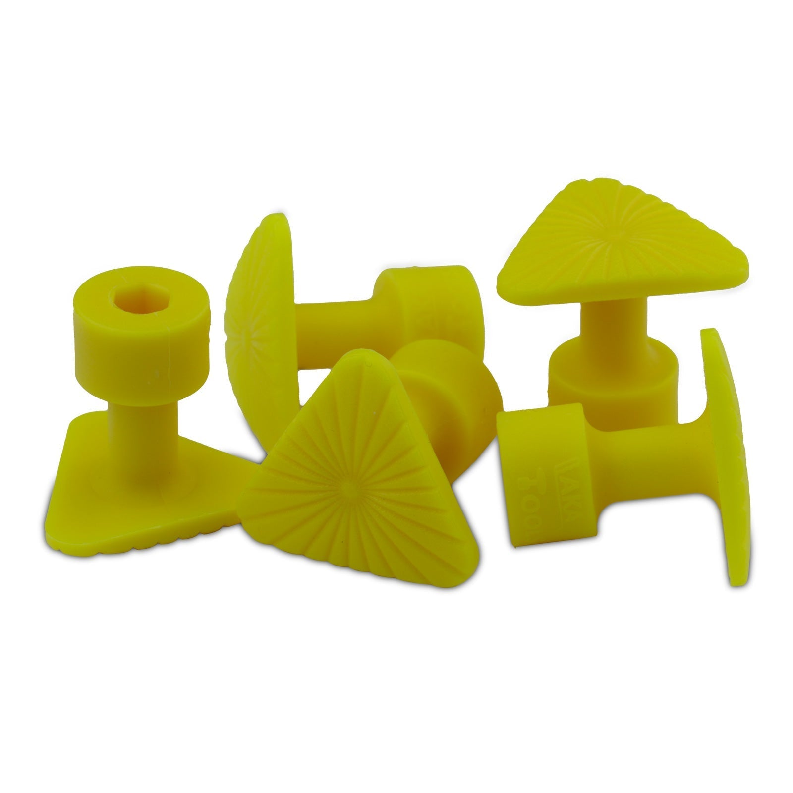 Set 05 Yellow Triangular Tabs 23mm by LAKA - Fast PDR Tools