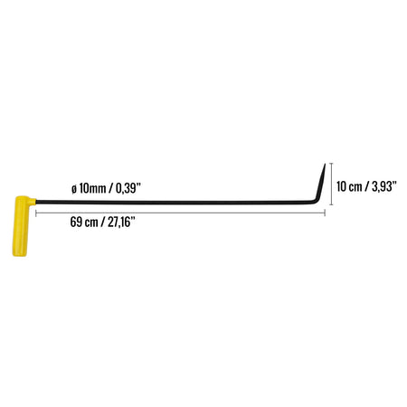 Single Bend Rod Z - Shape - with Fine Tip - Fast PDR Tools