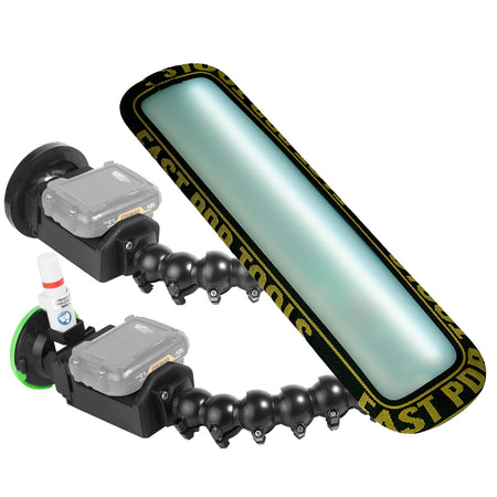 Slim PRO Light (40cm) - Magnetic base + suction cup and 12V Dewalt adapter - Fast PDR Tools
