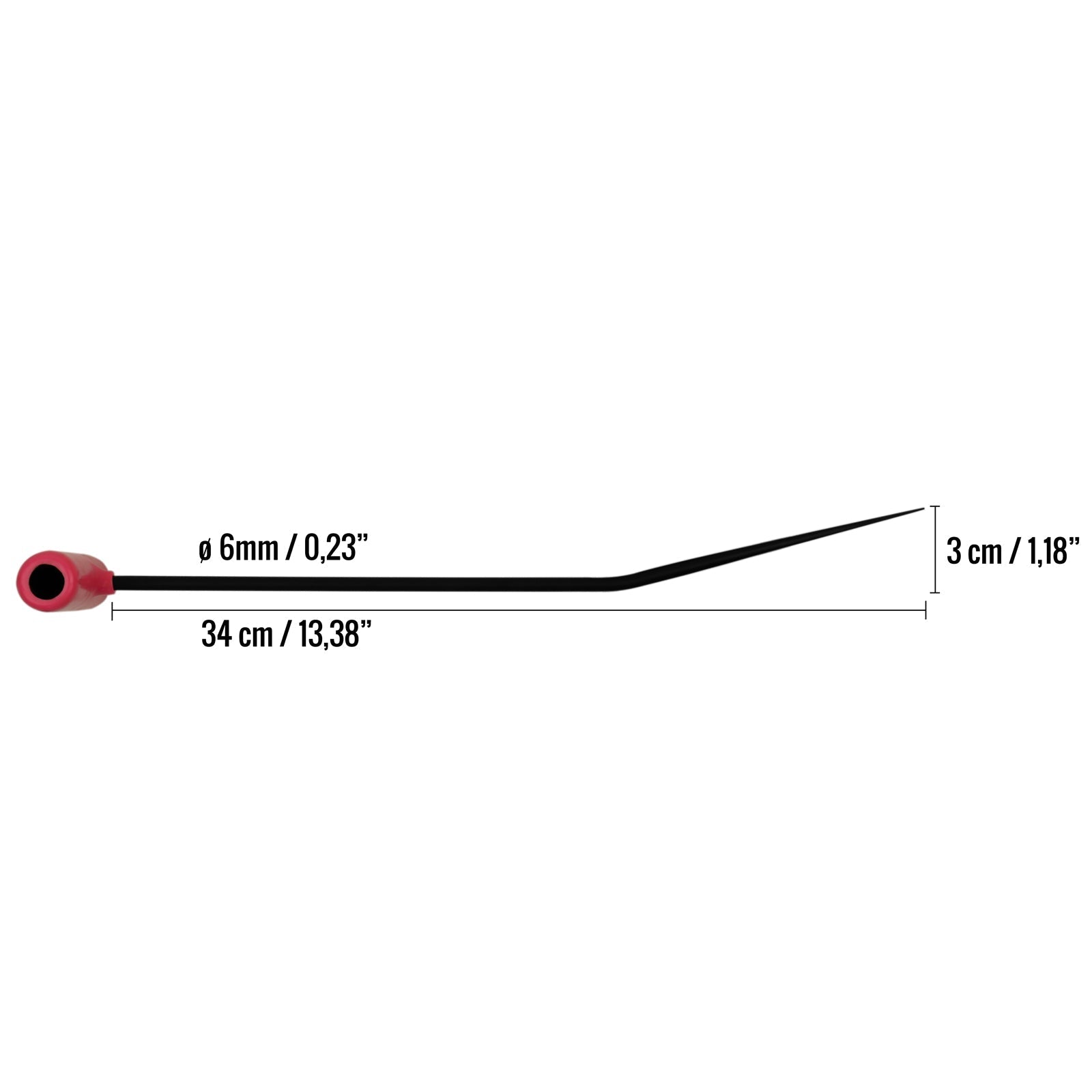 Spatulated Straight Rod - Fast PDR Tools