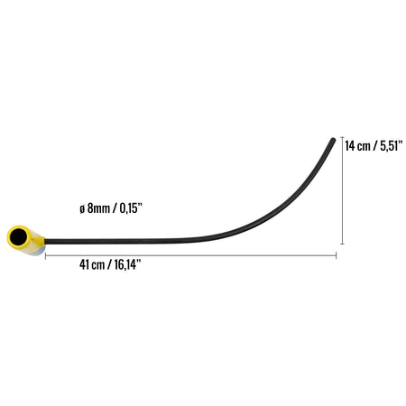 Street Half Hook 50cm x 8mm - Fast PDR Tools