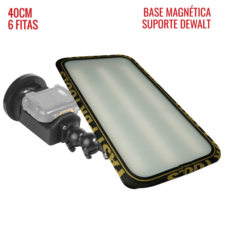 Street PRO Light (40cm) - Magnetic base and 12V Dewalt adapter - Fast PDR Tools