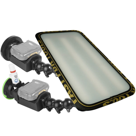 Street PRO Light (40cm) - Magnetic base + suction cup and 12V Dewalt adapter - Fast PDR Tools