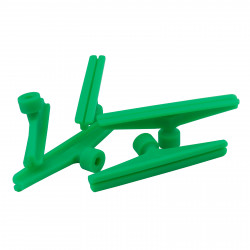 Kit 05 ventosas Laka retangular estreita vinco verde 80mm Kit 05 ventosas Laka retangular estreita vinco verde 80mm