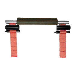 Suporte de Alavanca para janela com protetor de couro