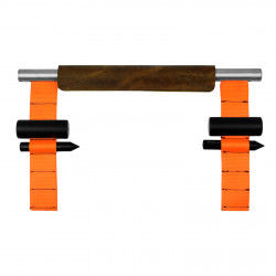 Suporte de Alavanca para janela com protetor de couro