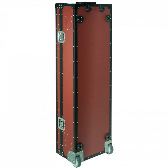 Tool Case And Cart Burgundy color 32x105 cm