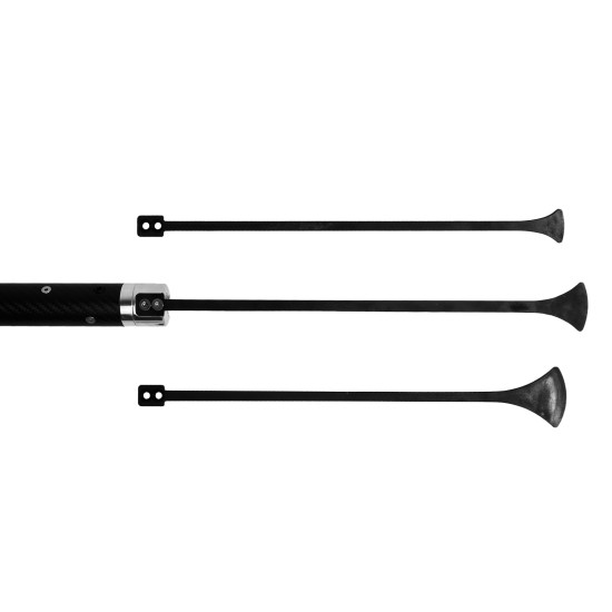 Hail King Rod - Cambão de fibra de carbono 2,5m Ø35 mm com rabo de peixe - Sistema rosca [versão 4.0]