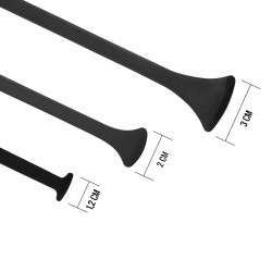 Kit com 6 rabos de peixe elevada de cabeça pequena média e grande Kit com 6 rabos de peixe elevada de cabeça pequena média e grande