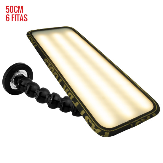 Luminária Hail PRO Light 2.0 (50 cm) 6 fitas com base magnética