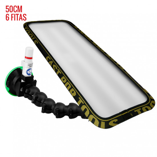 Luminária Hail PRO Light 2.0 (50 cm) 6 fitas com ventosa americana Luminária Hail PRO Light 2.0 (50 cm) 6 fitas com ventosa americana