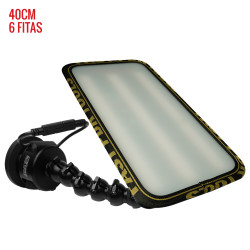 Luminária Street PRO Light (40 cm) 6 fitas com base magnética bateria Luminária Street PRO Light (40 cm) 6 fitas com base magnética bateria