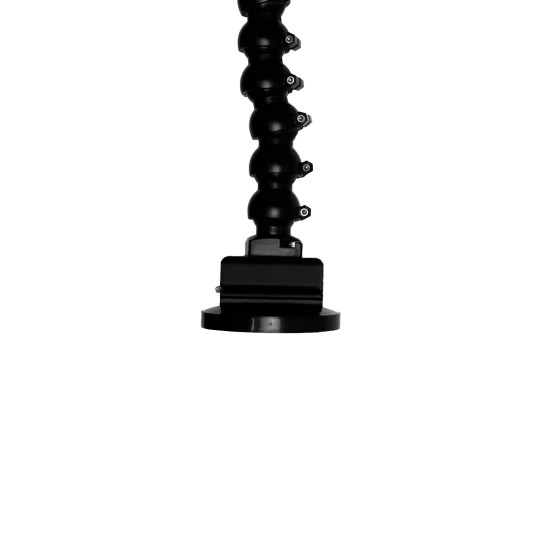 Hail PRO Light 2.0 (50 cm) 6 fitas - suporte embutido Dewalt 12v com base magnética