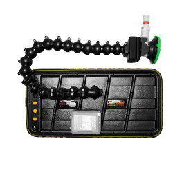 Street PRO Light (40 cm) 6 fitas - suporte embutido Makita 12v com ventosa americana