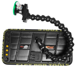 Luminária Street PRO Light (40 cm) 6 fitas - suporte embutido Makita 12v com ventosa americana Luminária Street PRO Light (40 cm) 6 fitas - suporte embutido Makita 12v com ventosa americana