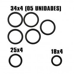 Kit O'rings para Repuxadeira Manual Kit O'rings para Repuxadeira Manual