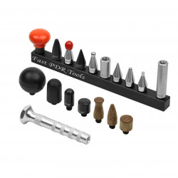 Kit 15 ponteiras roscadas e 2 extensores e pino de alumínio Kit 15 ponteiras roscadas e 2 extensores e pino de alumínio