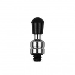 T12B  ponteira roscada de metal 6mm com capa preta