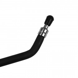 T12B ponteira roscada de metal 6mm com capa preta T12B ponteira roscada de metal 6mm com capa preta