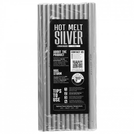 Cola Quente Silver pacote de 1Kg