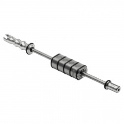 Repuxadeira de aço inox magnética com ponteira para cola fria e quente Repuxadeira de aço inox magnética com ponteira para cola fria e quente