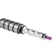 Cold Glue Aluminum Tab - 12mm - Lilac