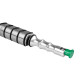 Cold Glue Aluminum Tab - 22mm - Green