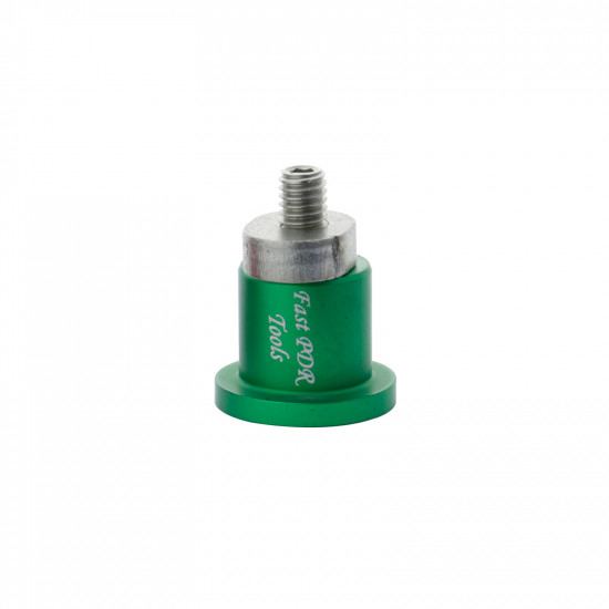 Cold Glue Aluminum Tab - 22mm - Green
