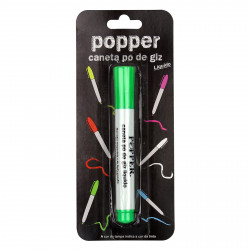 Kit 2 canetas marca lata verde Popper Kit 2 canetas marca lata verde Popper