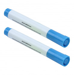 Kit 2 canetas marca lata azul Popper Kit 2 canetas marca lata azul Popper