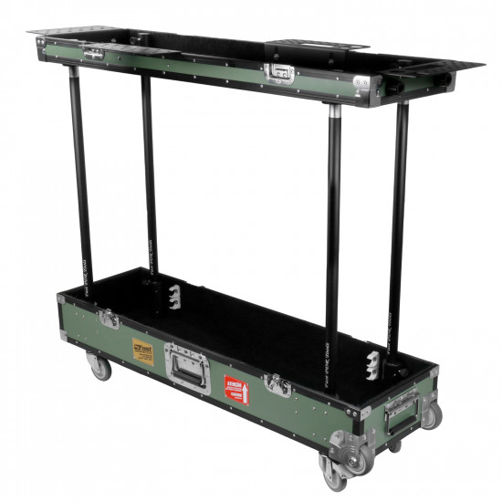 Case carrinho Verde com Preto 32x105 cm