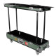 Case carrinho Verde com Preto 32x105 cm