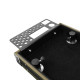 Case carrinho Preto com Bronze 32x105 cm