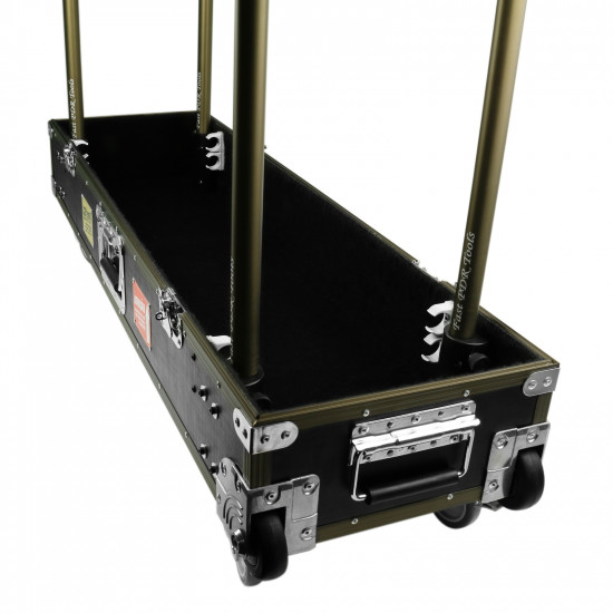 Case carrinho Preto com Bronze 32x105 cm