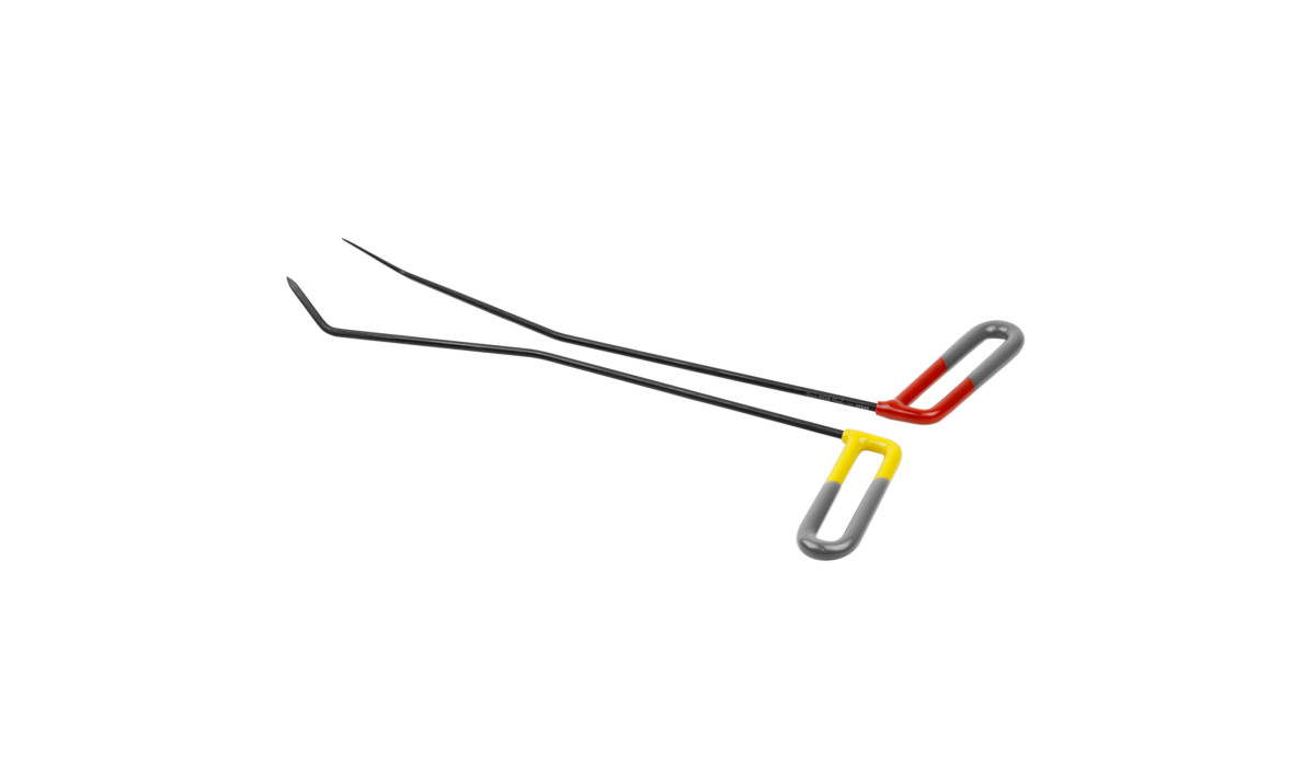 KIT 2 CPS3 hastes para capô ponta Sharp 40cm x 5mm