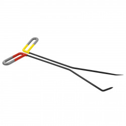 KIT 2 CPS4 hastes para capô ponta Sharp 49cm x 7mm KIT 2 CPS4 hastes para capô ponta Sharp 49cm x 7mm