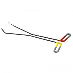 KIT 2 CPS4 hastes para capô ponta Sharp 49cm x 7mm KIT 2 CPS4 hastes para capô ponta Sharp 49cm x 7mm