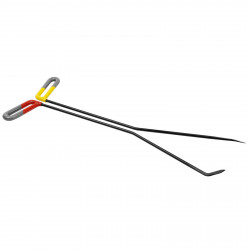 KIT 2 CPS5 hastes para capô ponta Sharp 65cm x 8mm KIT 2 CPS5 hastes para capô ponta Sharp 65cm x 8mm