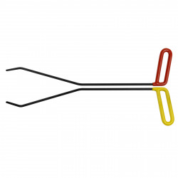 KIT 2 CP4 hastes para capô 49cm x 7mm KIT 2 CP4 hastes para capô 49cm x 7mm