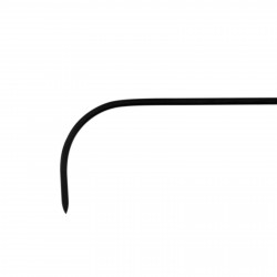 PTS3 Haste de porta ponta Sharp 45 cm x 6 mm PTS3 Haste de porta ponta Sharp 45 cm x 6 mm