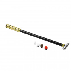 Kit Martelo super liga Intercambiável Telescópico Fibra de Carbono e ponteiras Kit Martelo super liga Intercambiável Telescópico Fibra de Carbono e ponteiras