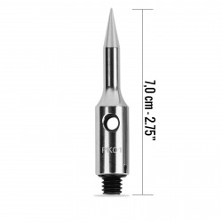 PK01 - Ponteira roscada ponta ultra fina de aço super liga PK01 - Ponteira roscada ponta ultra fina de aço super liga