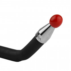 R10B Ponteira roscada redonda 10mm borracha vermelha R10B Ponteira roscada redonda 10mm borracha vermelha