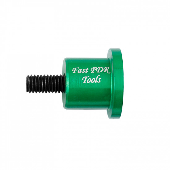 Cold Glue Aluminum Tab - 22mm - Green