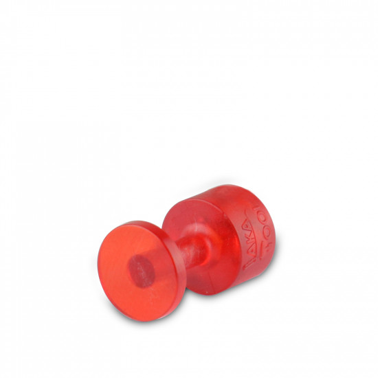 Set 05 Red Round Tabs 12mm by LAKA